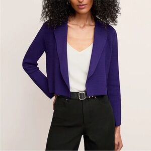 MM Lafleur Jolie Lapel Jardigan Small